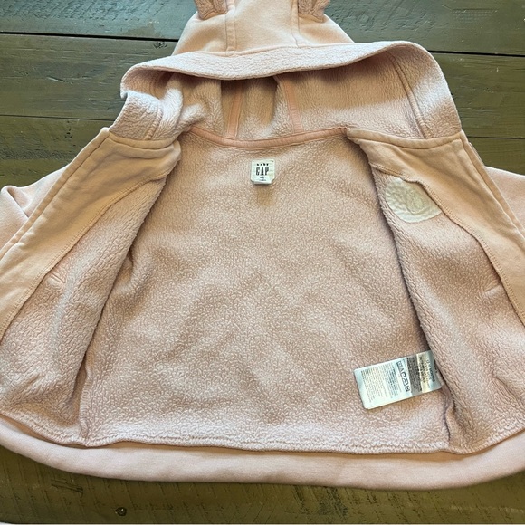 12-18M Gap pink 2pc zip hoodie and pants jogger set - Picture 8 of 9